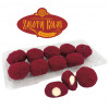 Bolletjes biscuit met crème fraiche