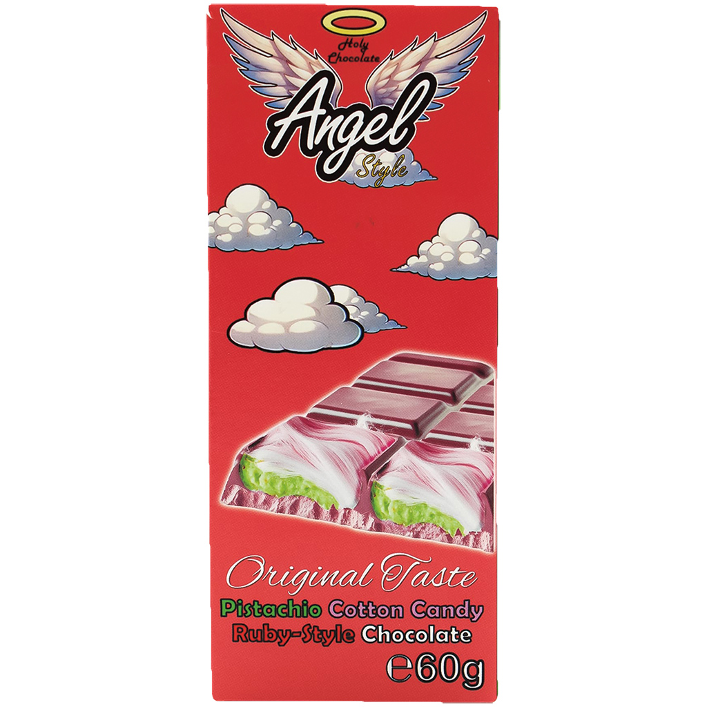 Белый шоколад с малиновым вкусом и фисташковой кремовой начи