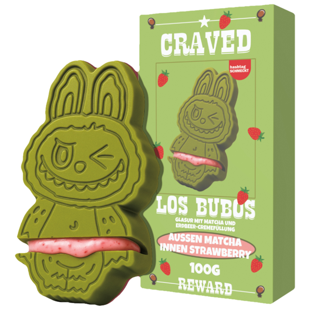 Los Bubos Matcha-Aardbei