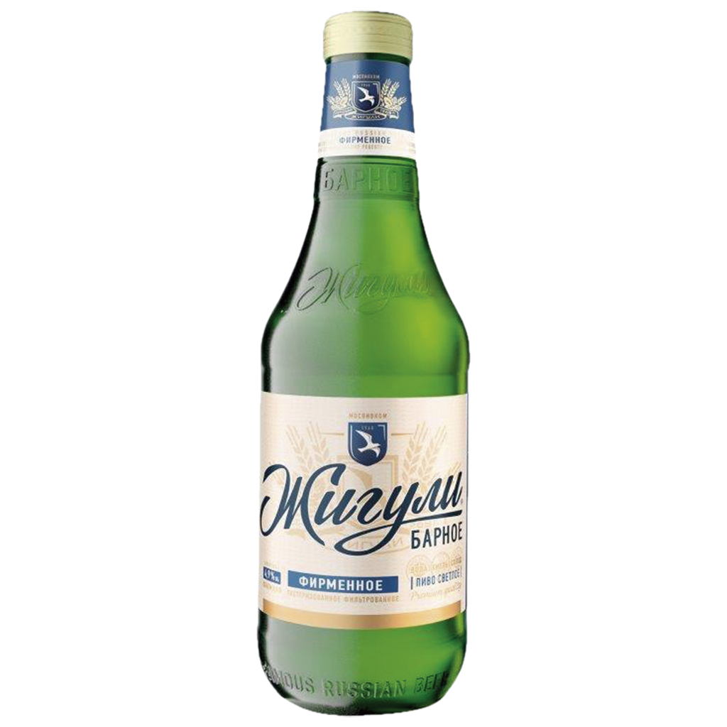 Пиво Жигули барное, 4,9% алк.