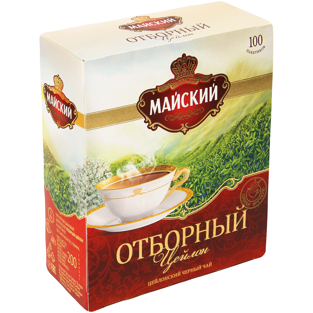 Zwarte Ceylon Thee "Otbornij" 100Btl.