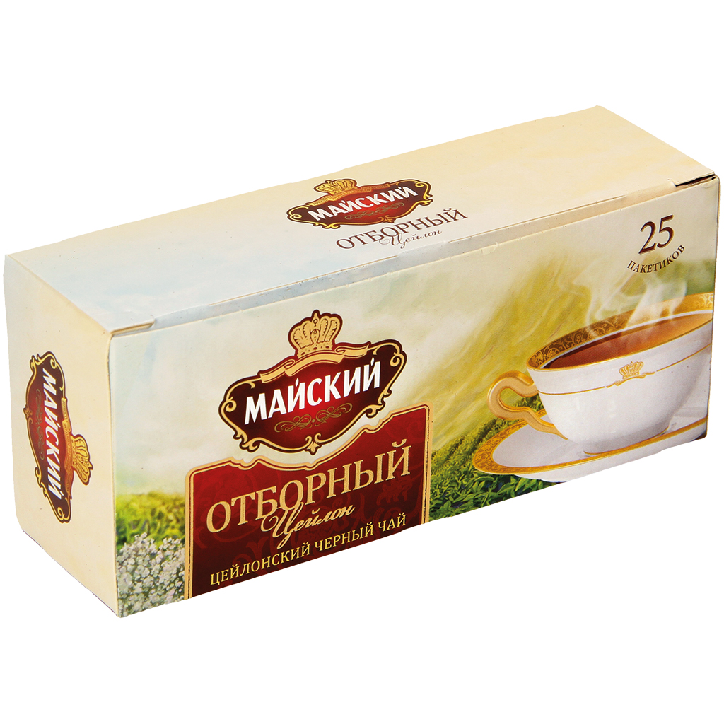 Zwarte ceylonthee "Otbornij" 25 st.