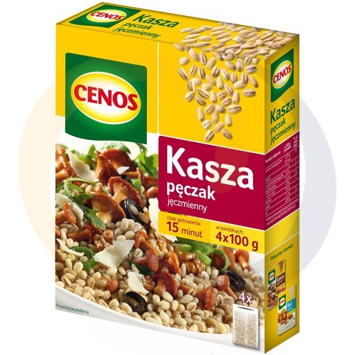 Cenos Parelgort 400 g (4 Zakken)