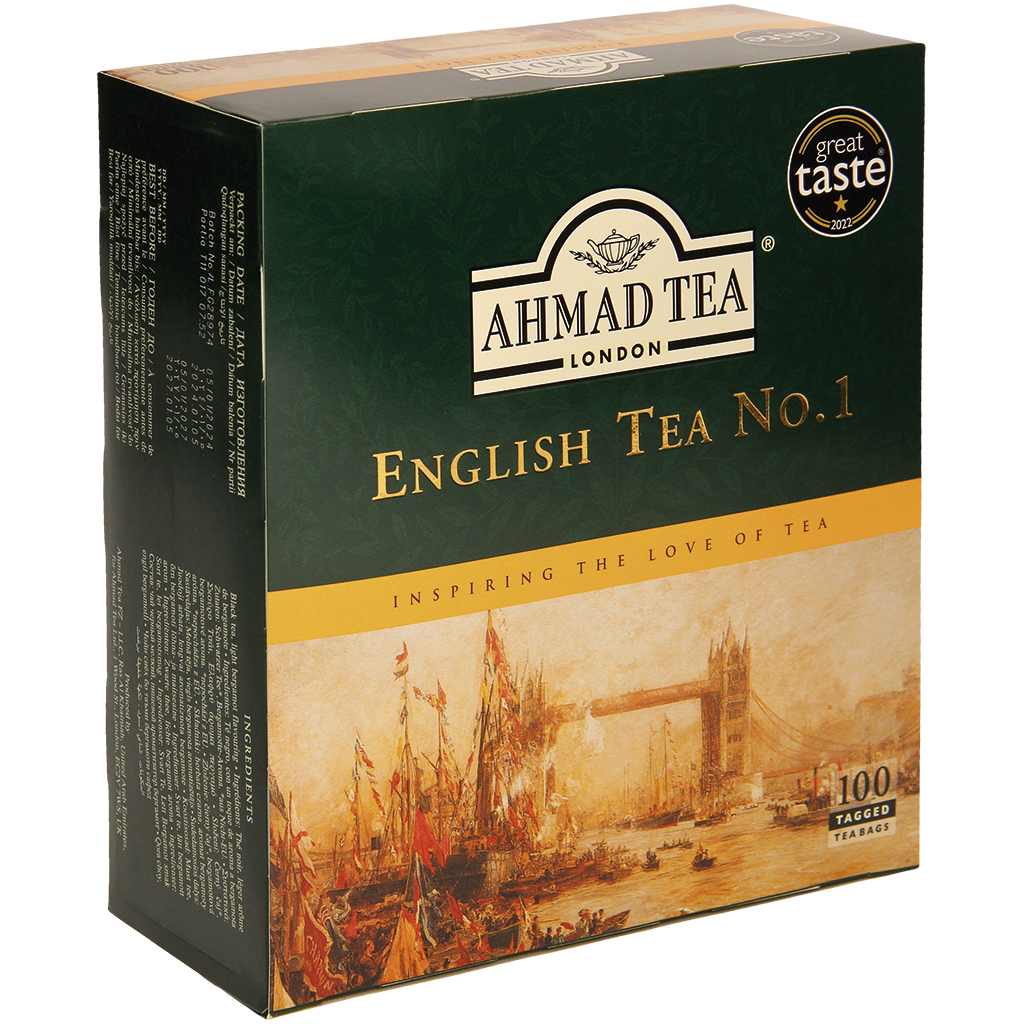 Ahmad Tea-thee "Engelse thee nr. 1" met band 100Bt