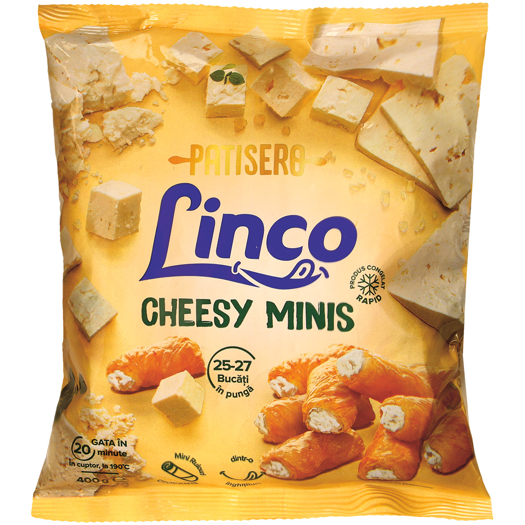 Mini-filodeeg gebak met een vulling van kaas, diepvries "Lin