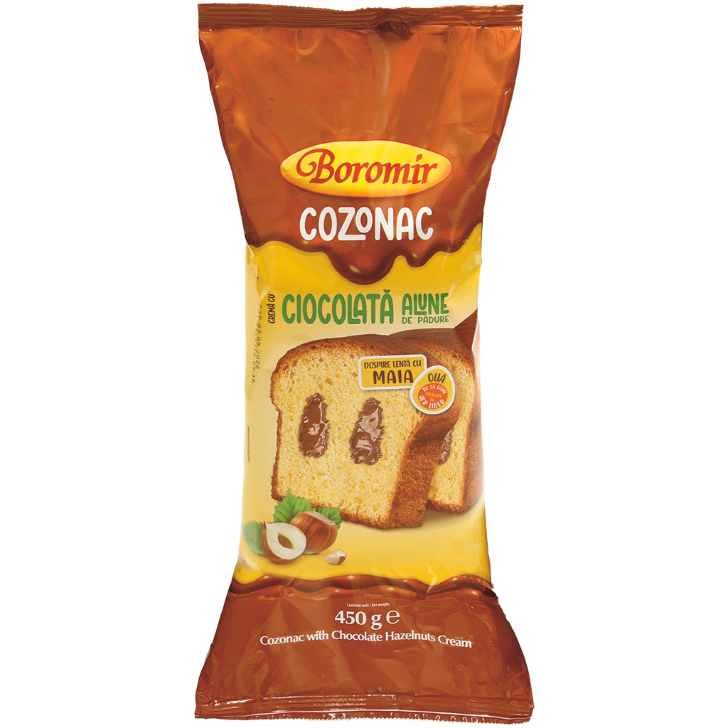 Zuurdesembrood met 30% roomvulling met chocolade-hazelnootsm