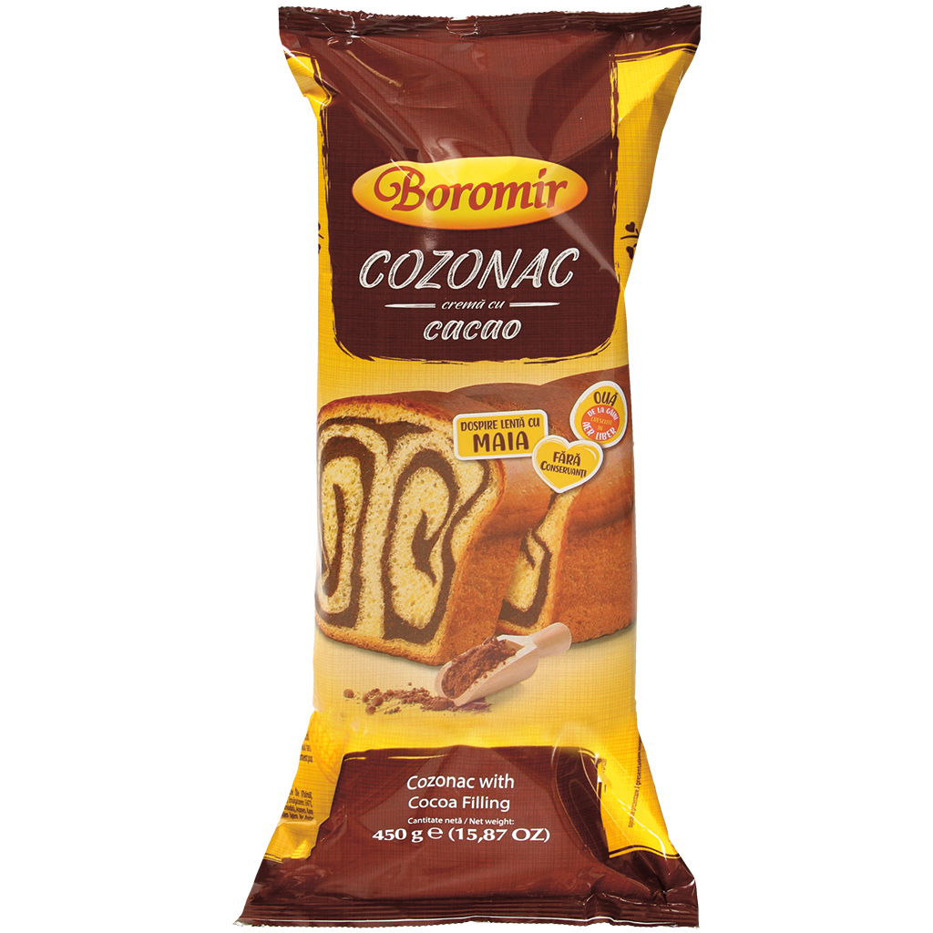 Сдобная выпечка с 35% кремовой начинкой со вкусом какао