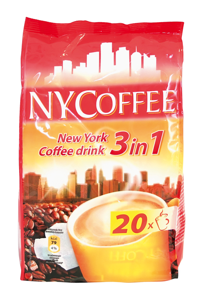 Mokate koffiedrank "New York" 3 in 1