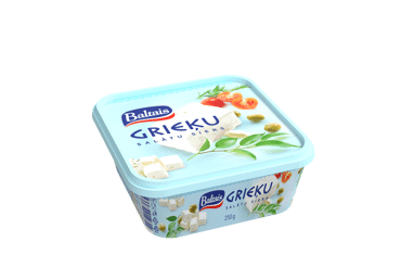 Baltais Griekse saladekaas