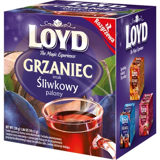 Loyd Pruimen Smaak Glühwein Thee 30 g (10 x 3 g)
