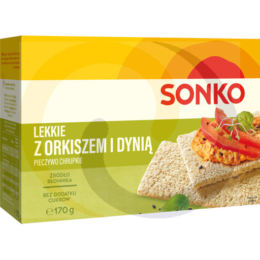 Sonko Licht Knäckebröd met Spelt en Pompoen 170 g