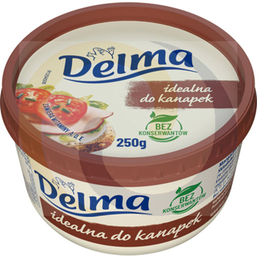 Delma margarine 250g 39%, perfect voor sandwiches - Unilever