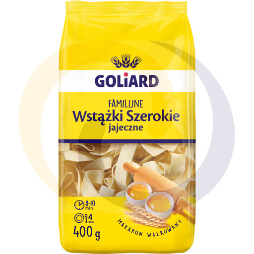 Brede lintpasta Familijne 400g/12st Goliard