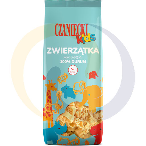 Kids Pasta 100% Durum Dieren 250g/12st Czanieckie