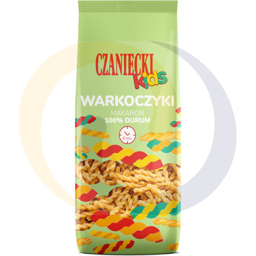 Детская паста 100% дурум, косички, 250 г / 12 шт. Czanieckie