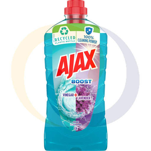 Ajax Boost Уксус для выпечки + Жидкость для уборки с лавандой 1л