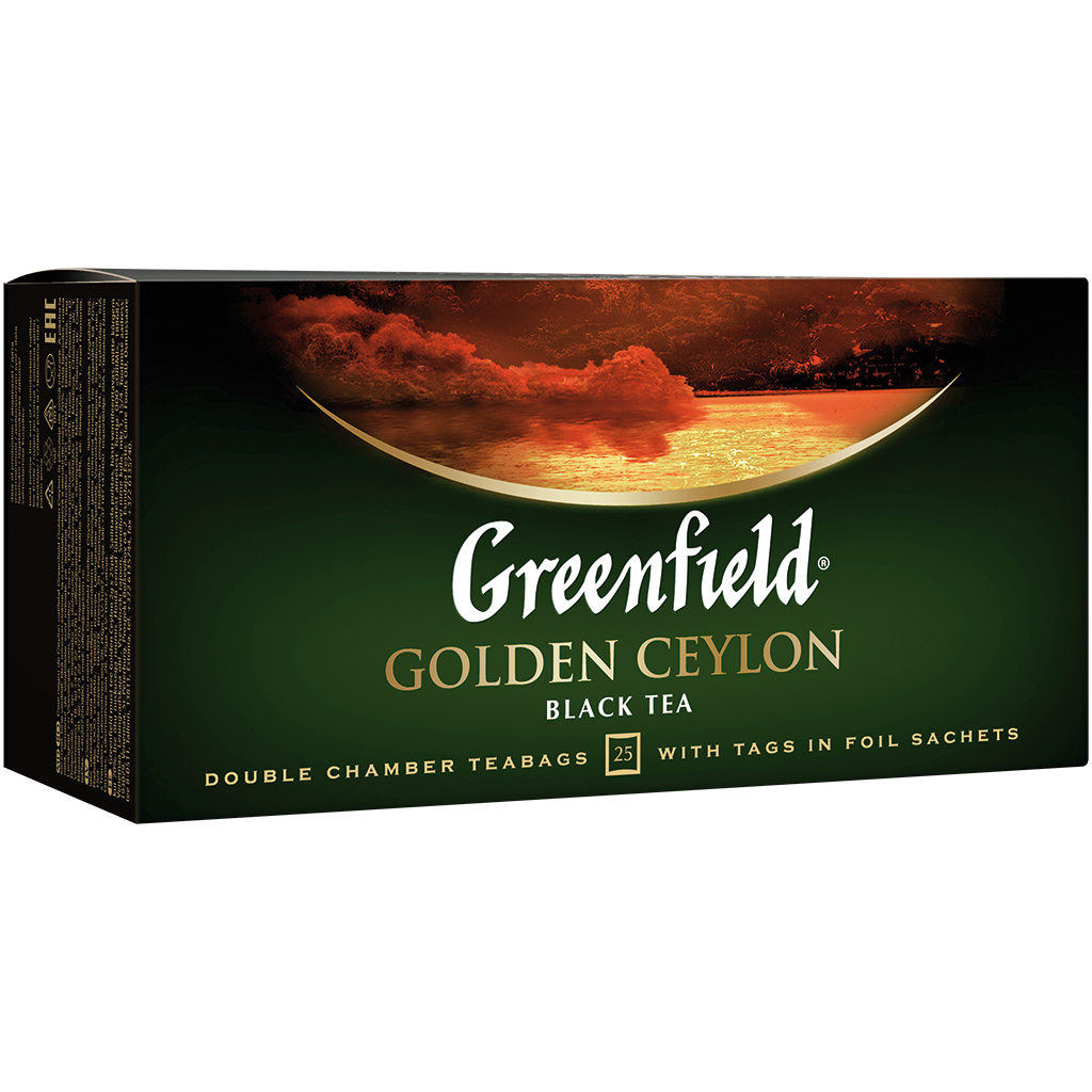 Zwarte Ceylon thee "Gouden Ceylon" 25 x 2g