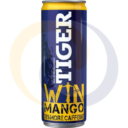 Энергетический напиток Tiger Win Mango 0,25l/12шт E Maspex