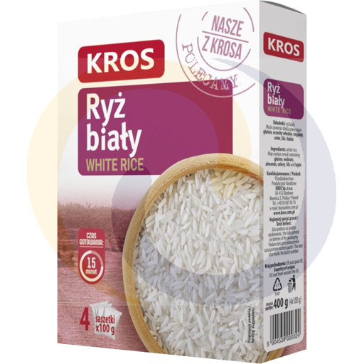 Белый рис 4*100г/12шт Kros