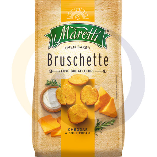 Bruschetta Maretti cheddar en room 70g/15 stuks Italmex