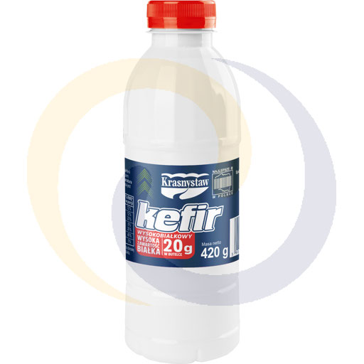 Eiwitrijke kefir fles 420g/6 stuks OSM Krasnystaw