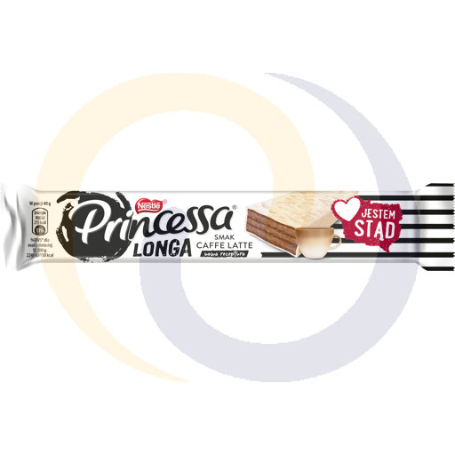 Princessa Longa Caffe Latte wafel 40g/30 stuks Nestle