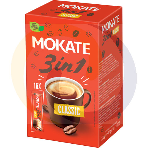 Кофе 3в1 Классический стики УПАКОВКА 17г/16шт/8дис Mokate