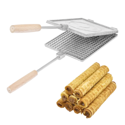 Форма для выпечки Вафельница прямоугольная, 19 х 14,5 см