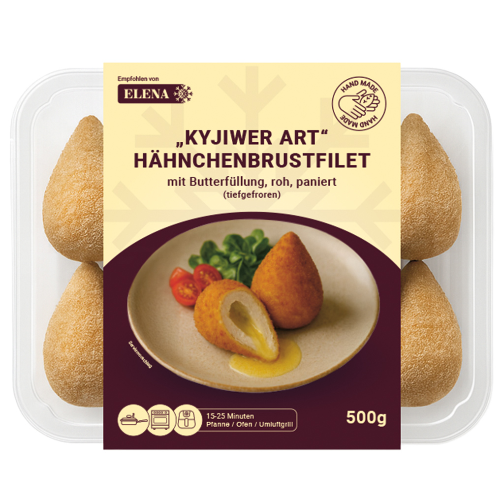 "Kyijwer Art" Kippenborstfilet met boter vulling, rauw