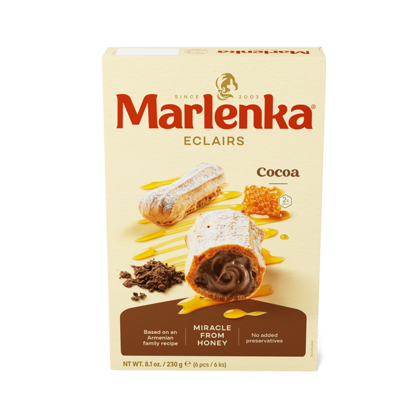 Marlenka eclairs cocoa