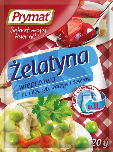 Varkensgelatine 20 g Prymat