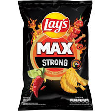 Frito Lay Lays Strong chips pikante chili en limoen 120g