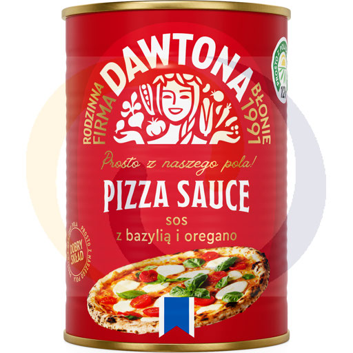 Pizzasaus met kruiden 400g/6stuks Dawtona