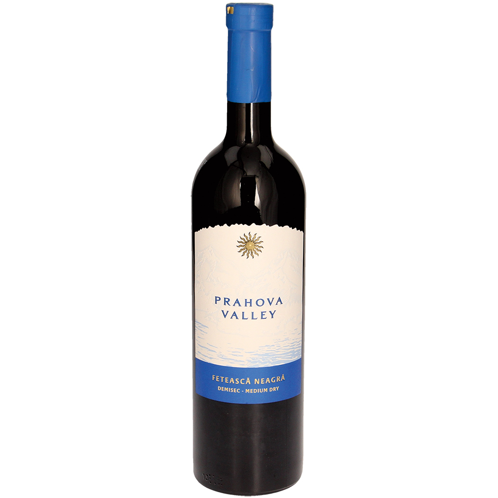 Фетяска Нягрэ – Вино из Румынии, красное, полусухое, 13,5 ал