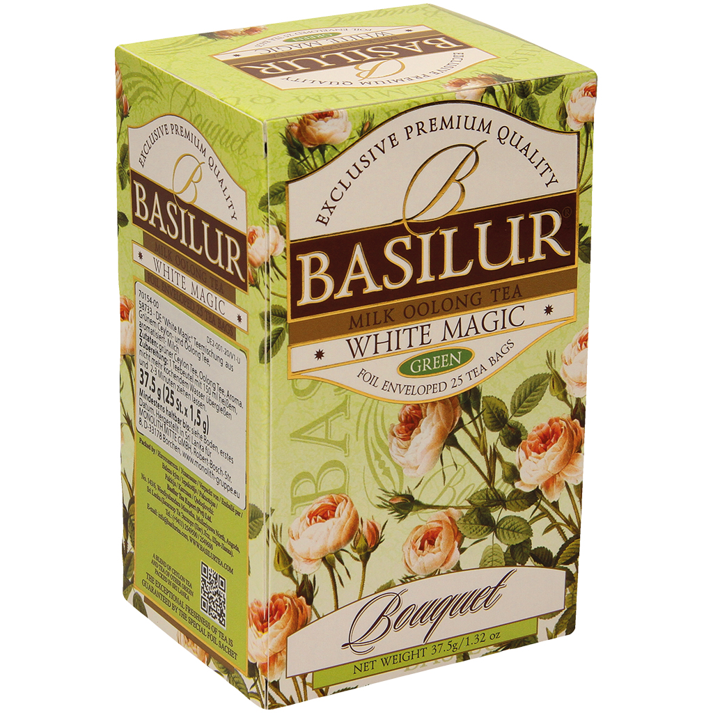 Theemix "White Magic" van groene Ceylon- en Oolong thee