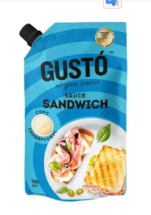 GUSTO sandwichsaus 180g