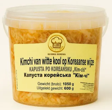 Koreaanse kimchi van witte kool 700g