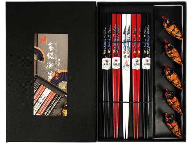 Eetstokjes Set Eend Assorti