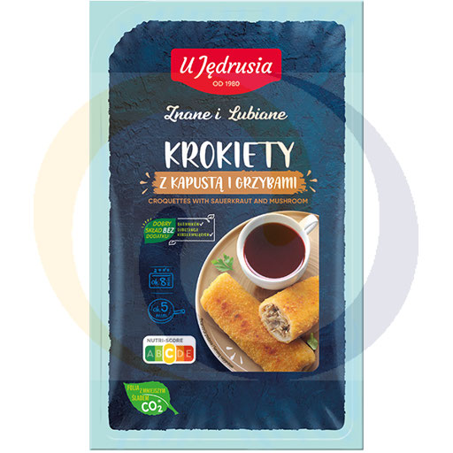 Крокеты с капустой и грибами 400 г U Jedrusia