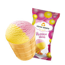 THREE BEARS bubblegum ijs 75g