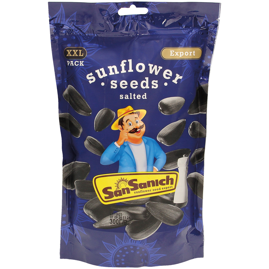 "Сан Саныч" - семена подсолнечника в скорлупе, обжаренные и