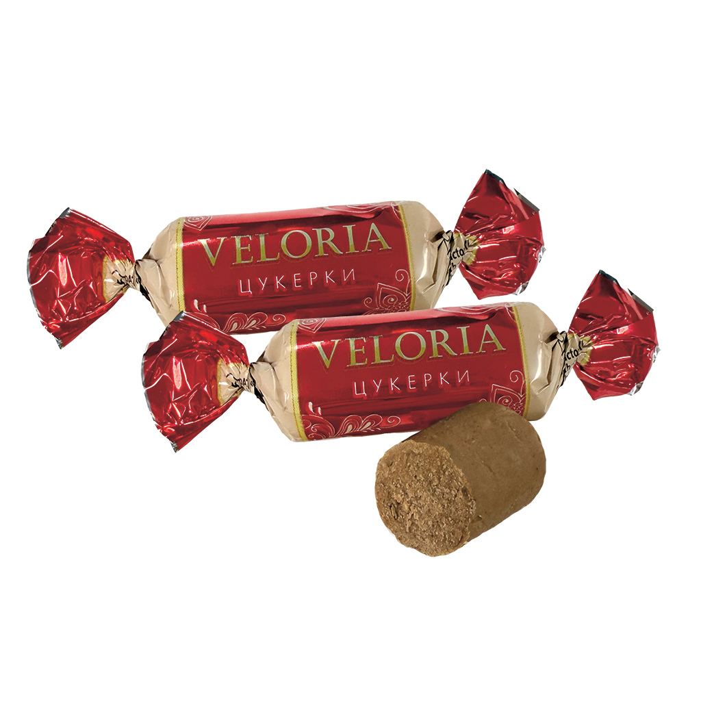 Konfekt "Veloria" met pinda stukjes