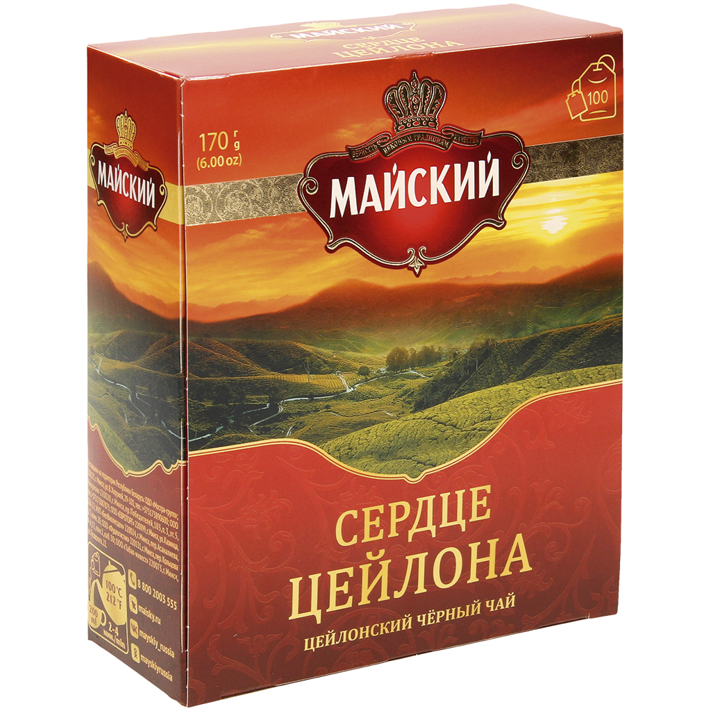 Черный чай из Цейлона "Сердце Цейлона"