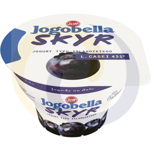 Jogobella Skyr klasse yoghurt bosbes/kers. 150g/12st Zott