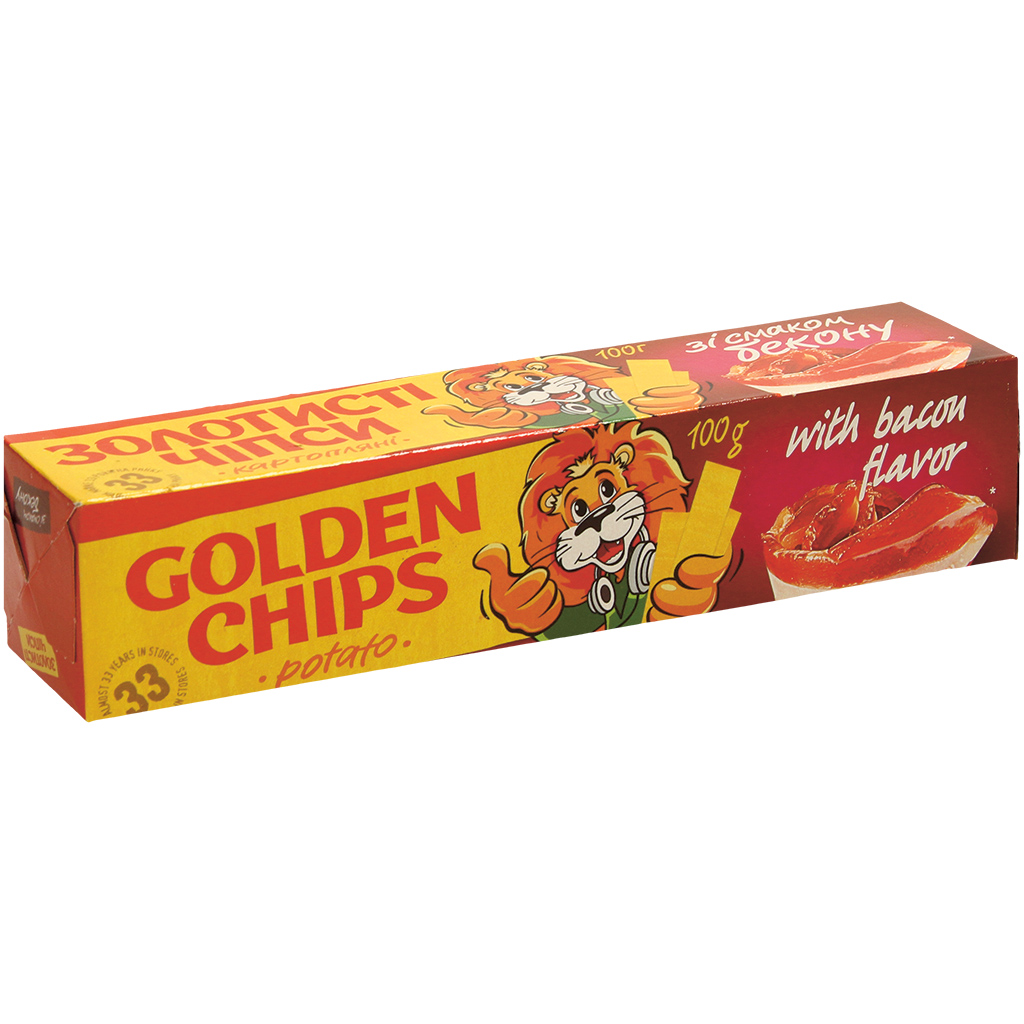 Чипсы картофельные со вкусом бекона