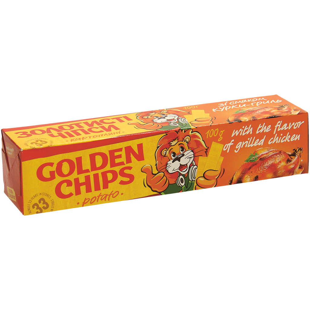 Чипсы картофельные со вкусом курицы