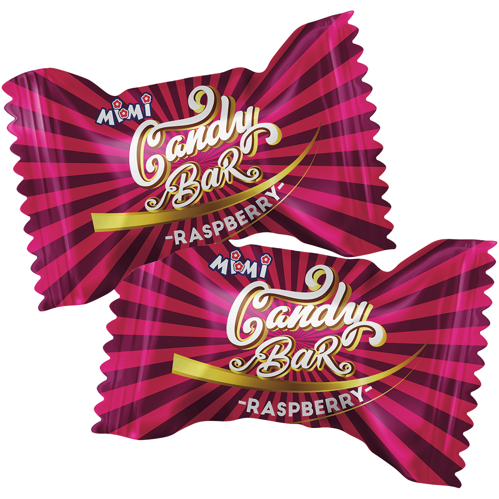 Halva van zonnebloempitten met frambozensmaak in cacaovetgla