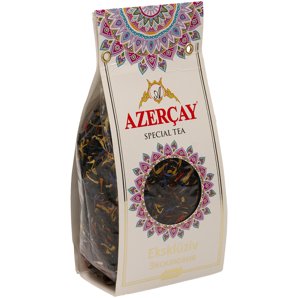 Ароматизированный черный чай с цветами василька, сафлора, но