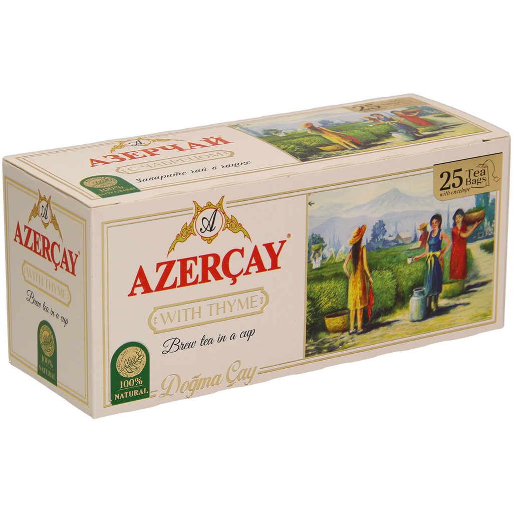 Azercay- черный чай с чабрецом TB