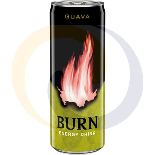 Energiedrank Burn Guava blik 0,25l/12stuks DRS Coca-Cola